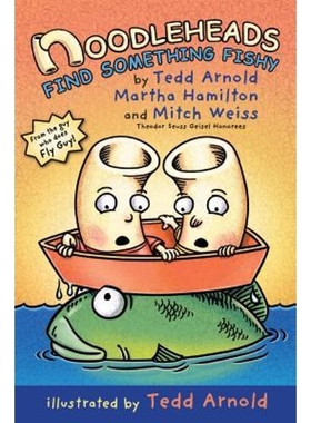 英文原版漫画 Noodleheads Find Something Fishy (#3) 面条头 趣味英语绘本诙谐幽默全彩漫画英文原版进口儿童图书 上海外文书店