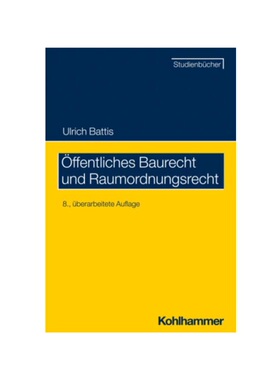 预订不退不换德语?ffentliches Baurecht und Raumordnungsrecht:
