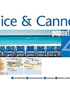 预订Nice & Cannes PopOut Map