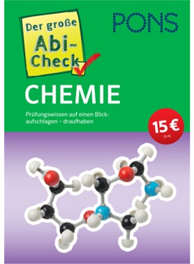 预订不退不换德语 PONS Der große Abi-Check Chemie[9783125625822]