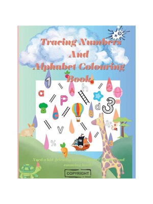 按需印刷Tracing Numbers and Alphabet coloring book[9781447760375]