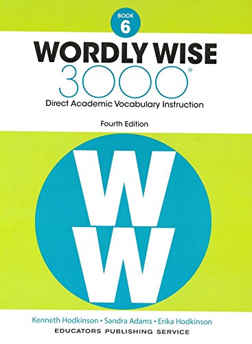 英文原版 Wordly Wise 3000 Book 6 Student Edition (4th Edition) 【上海外文书店】