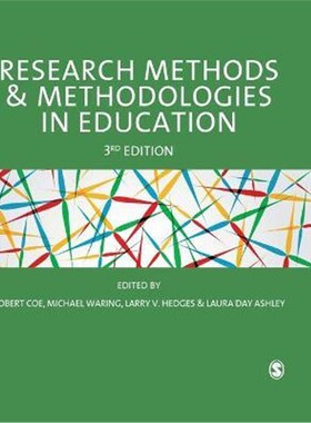 按需印刷不退不换Research Methods and Methodologies in Education[9781529729634]