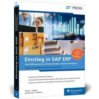 预订【德语】 Einstieg in SAP ERP:Gesch?ftsprozesse, Komponenten, Zusammenh?nge. Erkl?rt am