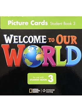 现货Welcome to Our World L3 Picture Cards[9781305410039]