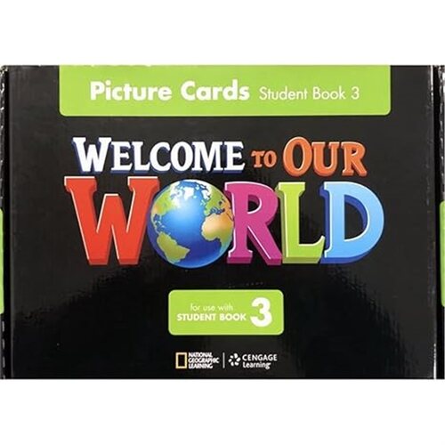 现货 欢迎来到我们的世界 L3图片卡 Welcome to Our World L3 Picture Cards 英文原版 上海外文 9781305410039