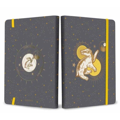 预订不退不换Harry Potter: Hufflepuff Constellation Softcover Notebook[9781647220648]