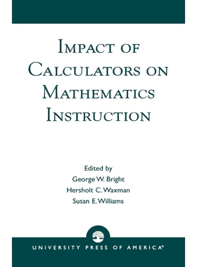 按需印刷Impact of Calculators on Mathematics Instruction[9780819193094]
