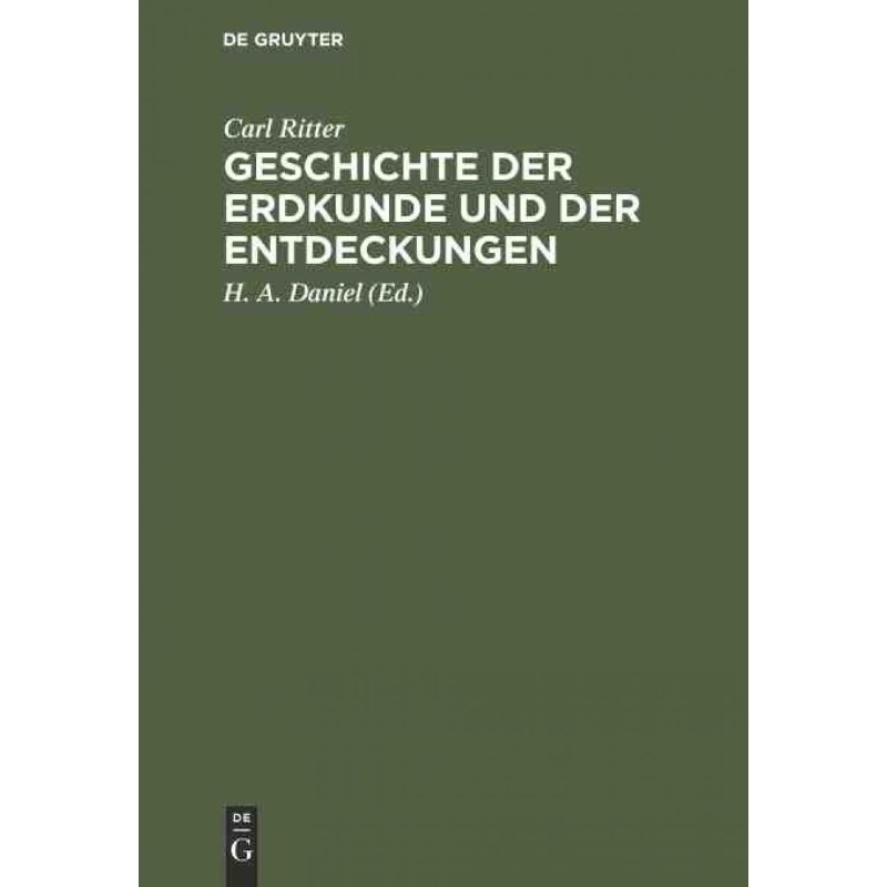 按需印刷不退不换DEG Geschichte der Erdkunde und der Entdeckungen[9783111173948]