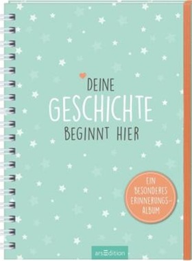 预订【德语】 Deine Geschichte beginnt hier - ein Erinnerungsalbum und wunderschönes[4014489121015]
