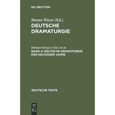 按需印刷不退不换DEG Deutsche Dramaturgie, Band 4, Deutsche Dramaturgie der Sechziger Jahre[9783484190306]