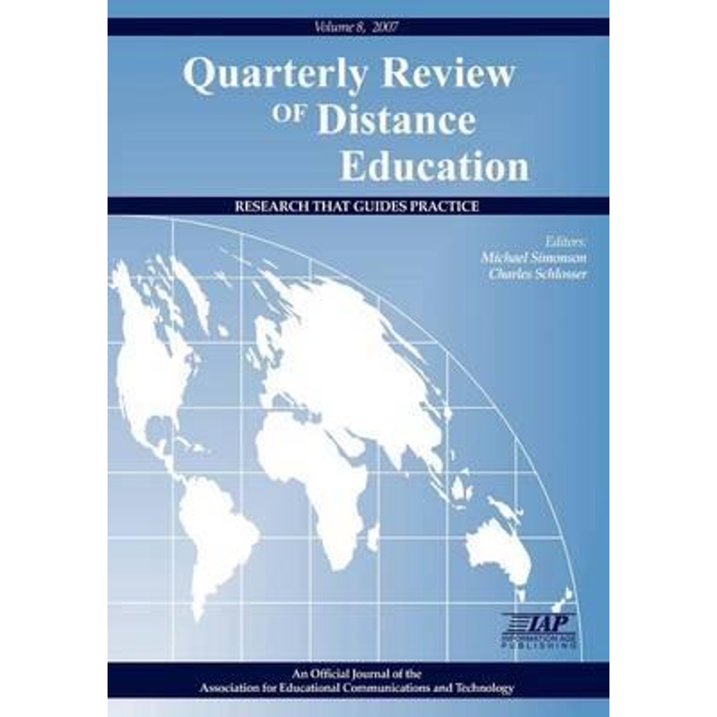 按需印刷Quarterly Review of Distance Education Volume 8 Book[9781593119799] 书籍/杂志/报纸 进口教材/考试类/工具书类原版书 原图主图