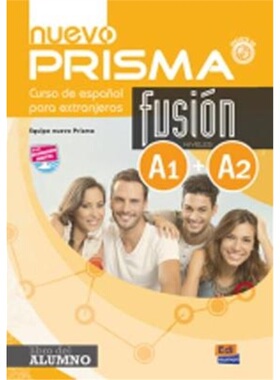 预订Nuevo Prisma Fusion A1 + A2 : Student Book:Includes free coded access to the ELE[9788498485202]