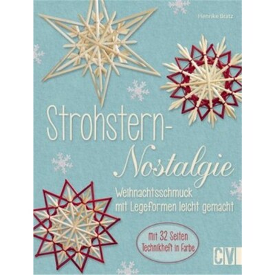 预订不退不换德语Strohstern-Nostalgie:Weihnachtsschmuck mit Legeformen leicht gemacht