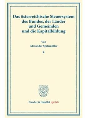 预订【德语】 Das Osterreichische Steuersystem des Bund