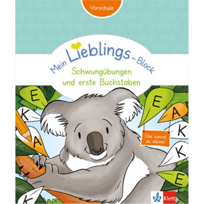 预订【德语】 Mein Lieblings-Block - Schwungübungen und erste Buchstaben[9783129491744]