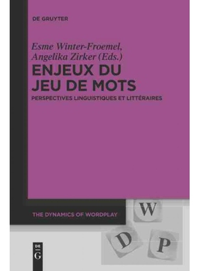 按需印刷不退不换DEG Enjeux du jeu de mots[9783110578768]
