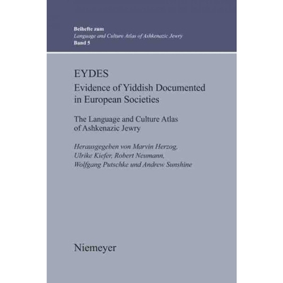 按需印刷不退不换DEG EYDES (Evidence of Yiddish Documented in European Societies)[9783484731059]