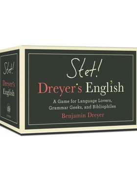 STET! Dreyer's English: A Game for  英文原版 德雷尔英语 语言爱好者