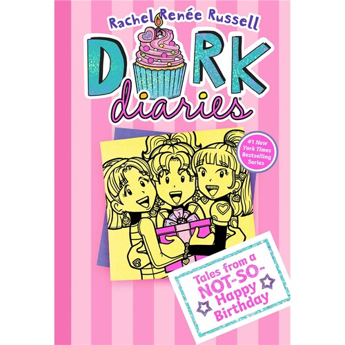 英文原版书 女版小屁孩 朵拉日记 Dork Diaries 13: Tales from a Not-So-Happy Birthda 青少年读物书籍 英文原版进口儿童图书