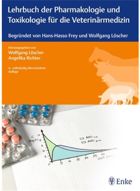 预订不退不换德语Lehrbuch der Pharmakologie und Toxikologie fUr die Veterinarmedizin