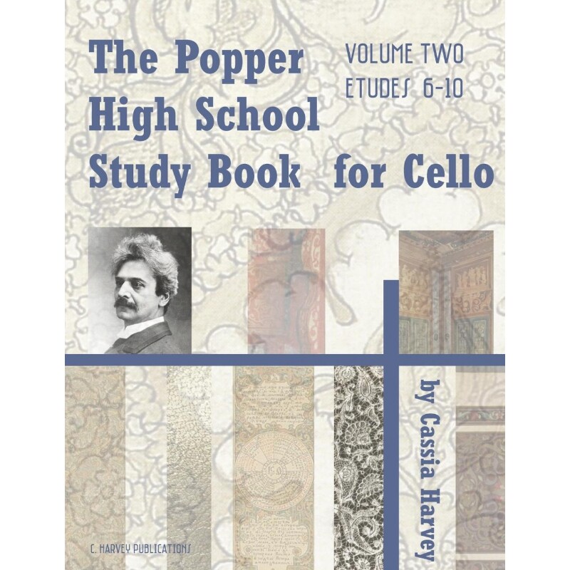 按需印刷不退不换The Popper High School Study Book for Cello, Volume Two[9781635230109]
