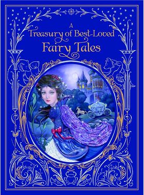 英文原版 A Treasury of Best Loved Fairy Tales (Barnes & Noble Leatherbound Classic Collection) 原版进口【上海外文书店】