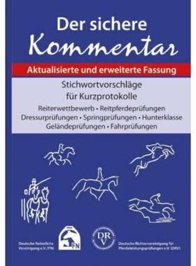 预订【德语】 Der sichere Kommentar:Stichwortvorschläge für Kurzprotokolle. Reiterwettbewerbe, Re