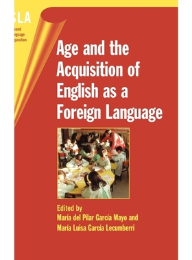 按需印刷Age and Acquisition of English as a Fore[9781853596391]