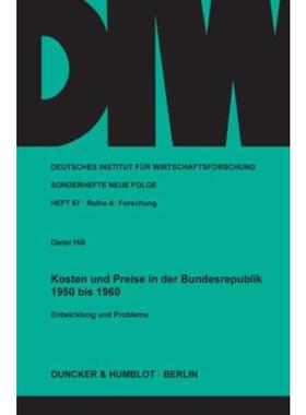 预订不退不换德语 Kosten und Preise in der Bundesrepublik 1
