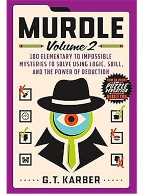 Murdle: Volume 2: 100 Elementary to[9781250892324]