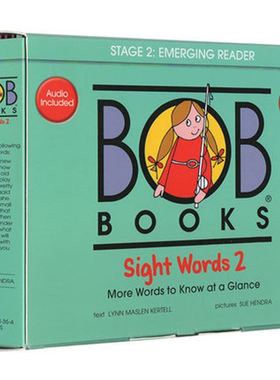 英文原版 鲍勃阅读 儿童启蒙 Bob Books English Readers 6 Sight Words 2 【上海外文书店】