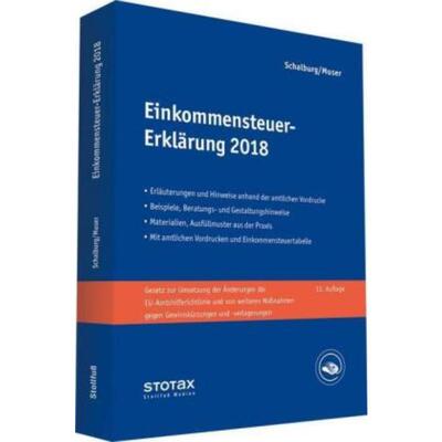 预订不退不换德语 Einkommensteuer-Erklarung 2018:Erlauterun