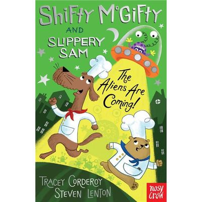 Shifty Mcgifty and Slippery Sam: The Aliens Are Coming! 强强和盗盗8 英文原版 进口图书 儿童故事绘本【上海外文书店】