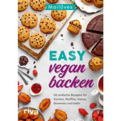 预订【德语】 Easy vegan backen:50 einfache Rezepte für Kuchen, Muffins, Kekse, Brownie