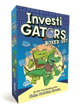 英文原版 精装鳄鱼侦查员套装书3册 Investigators Boxed Set Take the Plunge Off the Hook全彩漫画故事书英语课外阅读 外文书店