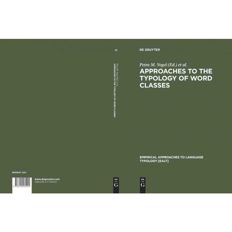 按需印刷DGYT Approaches to the Typology of Word Classes[9783110161021]
