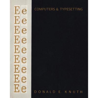 预订Computers & Typesetting, Volume E:Computer Modern Typefaces