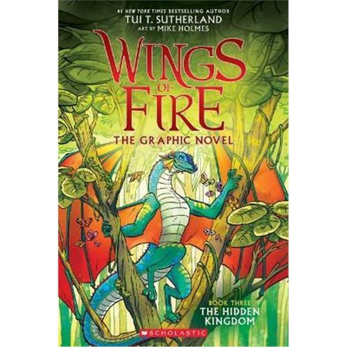 英文原版图像小说 火翼飞龙#3 隐蔽国度Wings of Fire Graphic Novel#3: The Hidden Kingdom图伊萨瑟兰火焰之翼 Tui T Sutherland