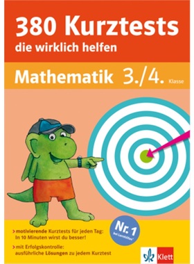 预订【德语】 Klett 380 Kurztests, die wirklich helfen[9783129491157]