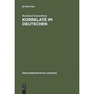 按需印刷不退不换DEG Korrelate im Deutschen[9783484311244]