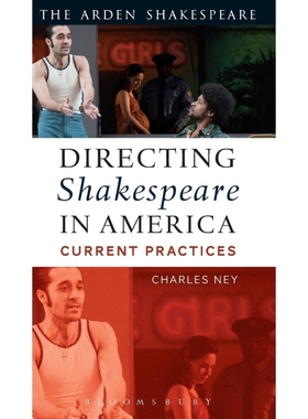 按需印刷Directing Shakespeare in America[9781474239844]