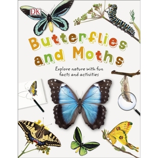 Explore Nature with 预订Butterflies Facts Moths Fun Activities and
