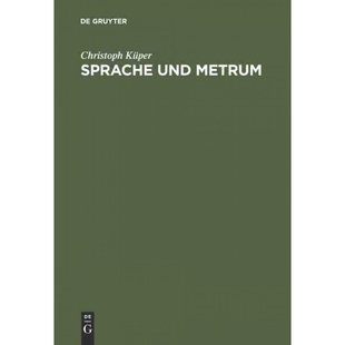 按需印刷不退不换DEG Sprache und Metrum[9783484105744]