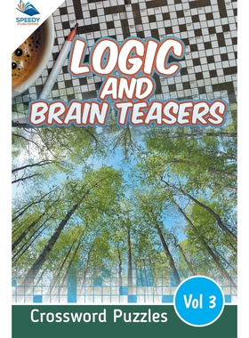 按需印刷Logic and Brain Teasers Crossword Puzzles Vol 3[9781682803851]
