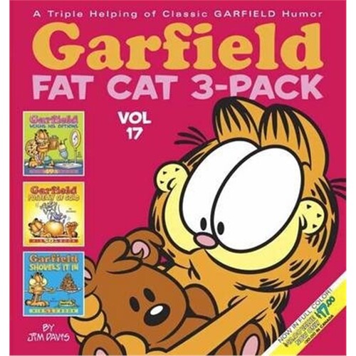 【现货】 现货 英文版 加菲猫 Garfield Fat Cat 3-Pack vol #17 英文原版 加菲猫漫画三合一合订本17 Jim Davis 【上海外文书店】