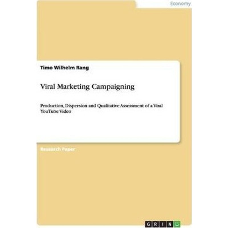 按需印刷不退不换Viral Marketing Campaigning[9783656572763]