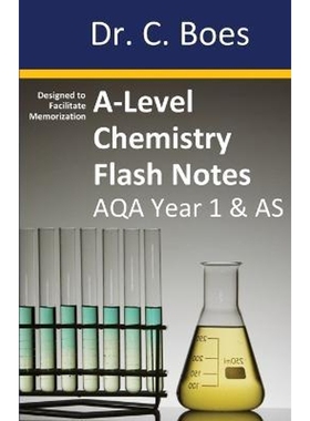 按需印刷不退不换  A-Level Chemistry Flash Notes AQA Year 1 & AS