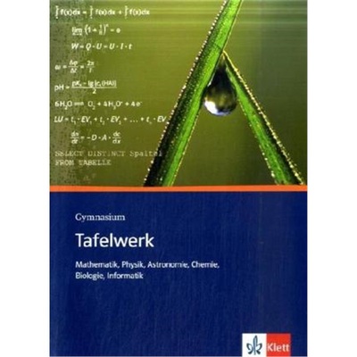 预订【德语】 Tafelwerk Mathematik, Physik, Astronomie, Chemie, Biologie, Informatik[9783127185133]