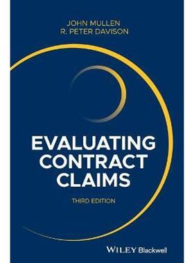 按需印刷不退不换Evaluating Contract Claims[9781118918142]